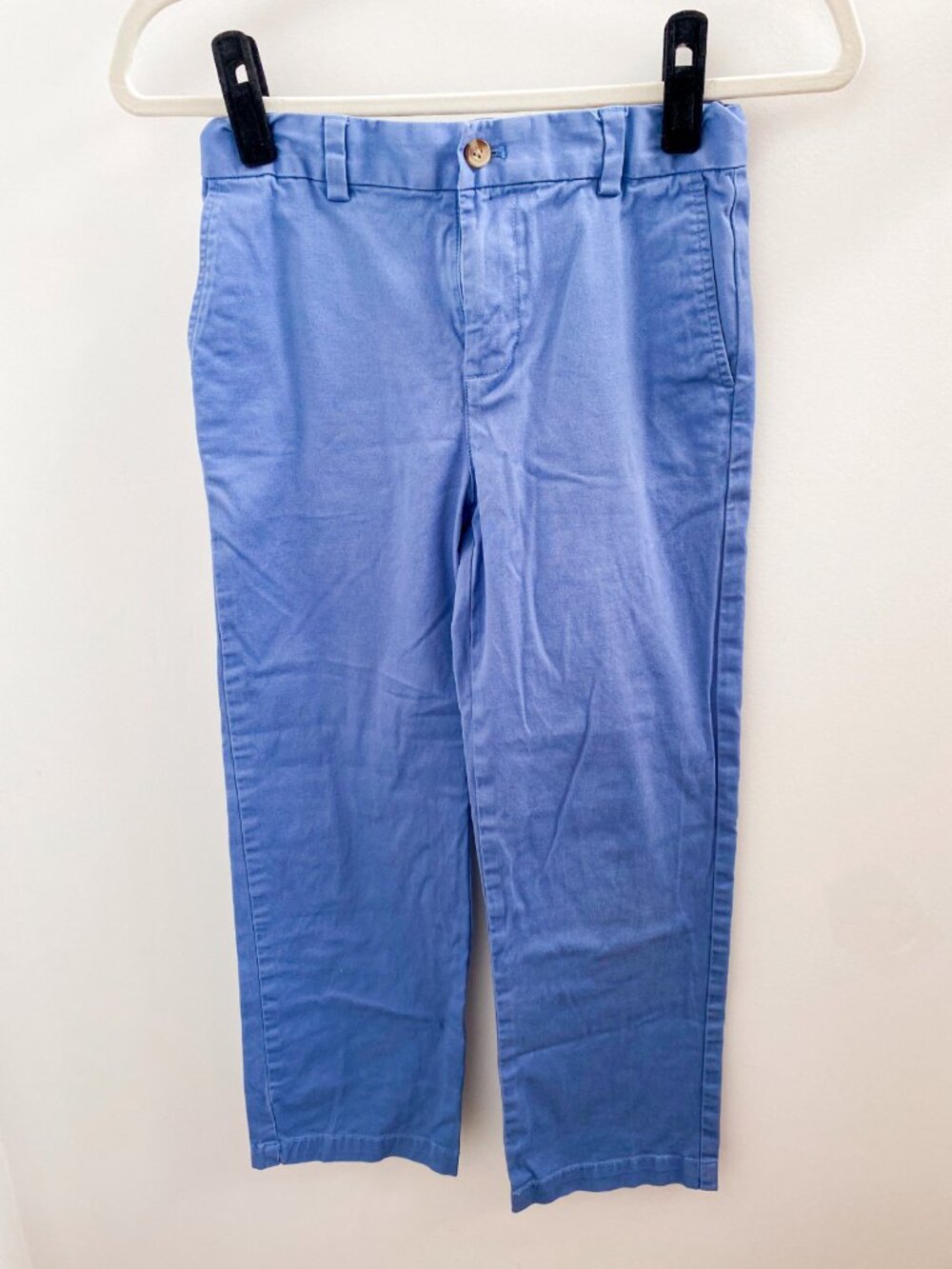 Vineyard Vines Boys Blue Classic Straight Leg Cotton Chino Size 12 Used